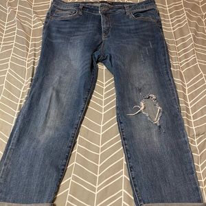 KUT distressed Boyfriend jeans